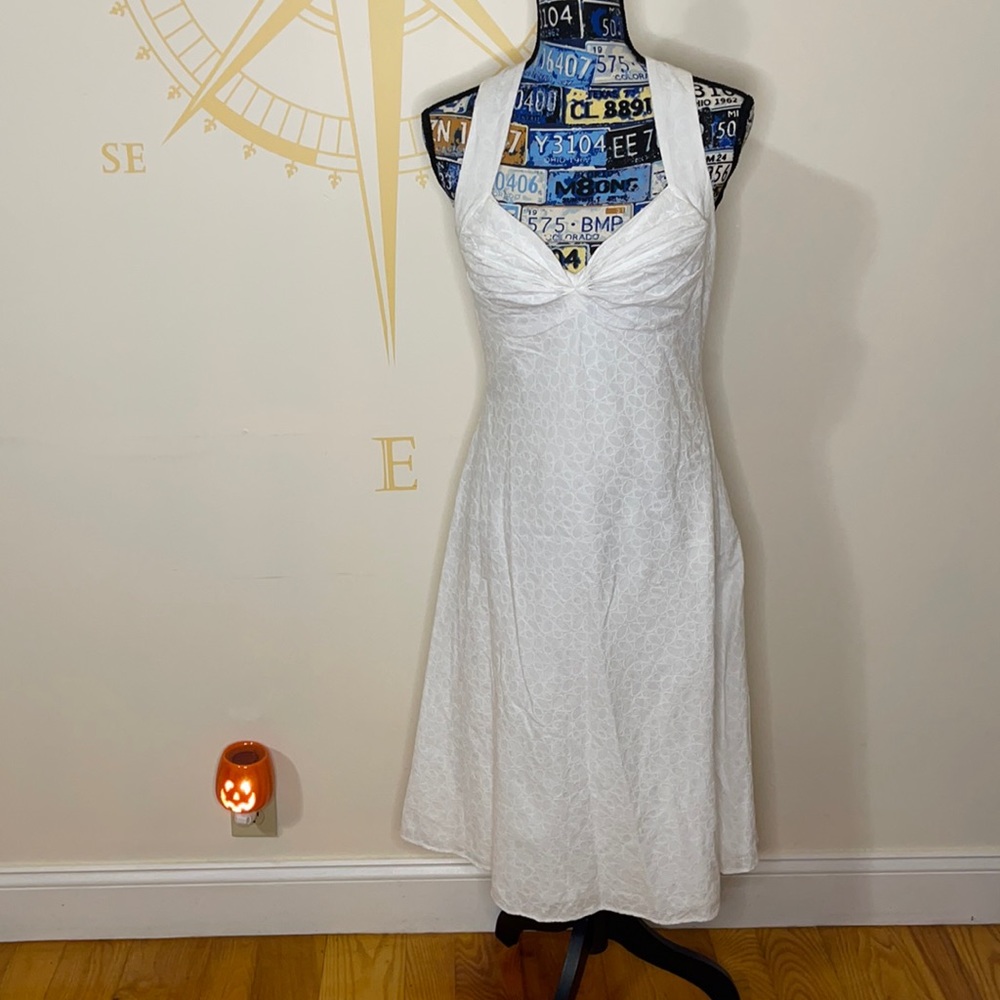 Calvin Klein white dress